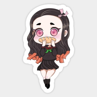 Chibi Nezuko Sticker